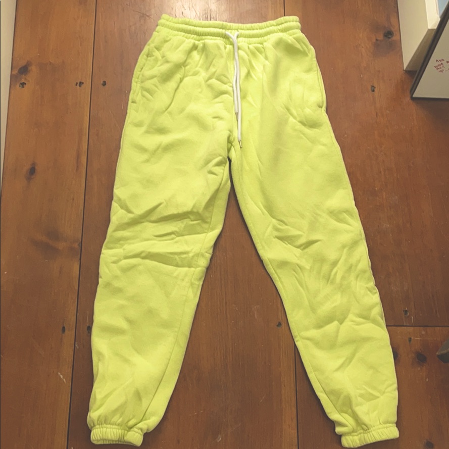 Lime Green Sweatpants